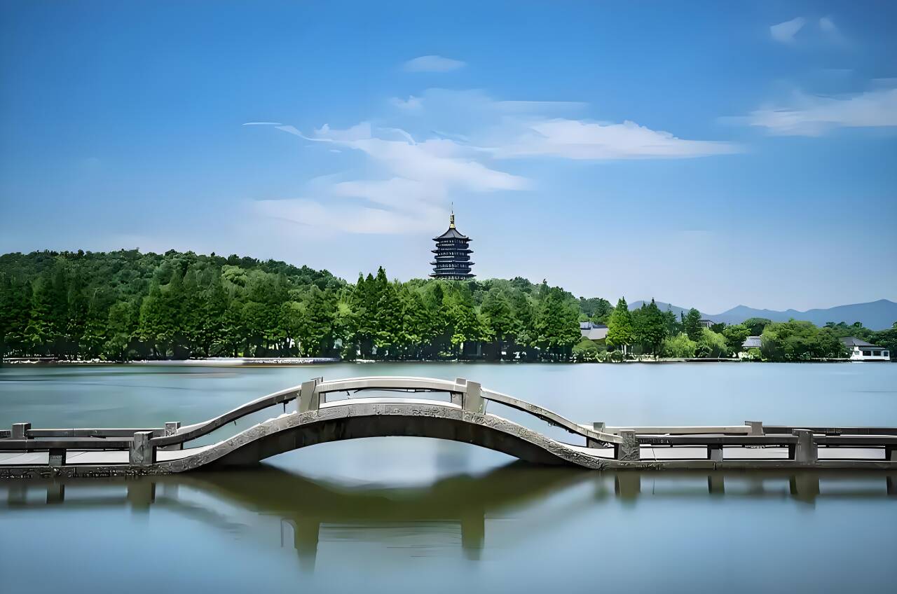 西湖全景